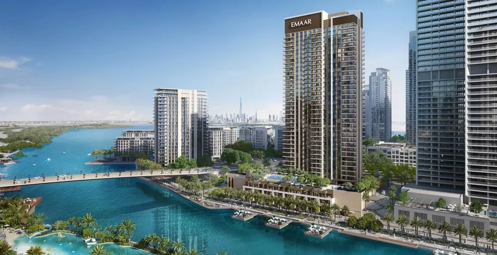 Creek Palace — official Emaar building rendering