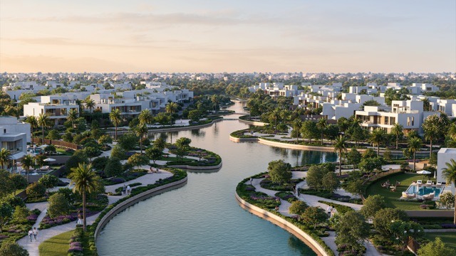 The Oasis by Emaar waterfront villa and mansion community in Dubailand
