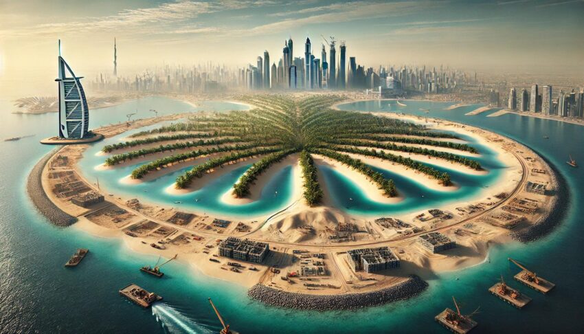 Palm Jebel Ali waterfront villas