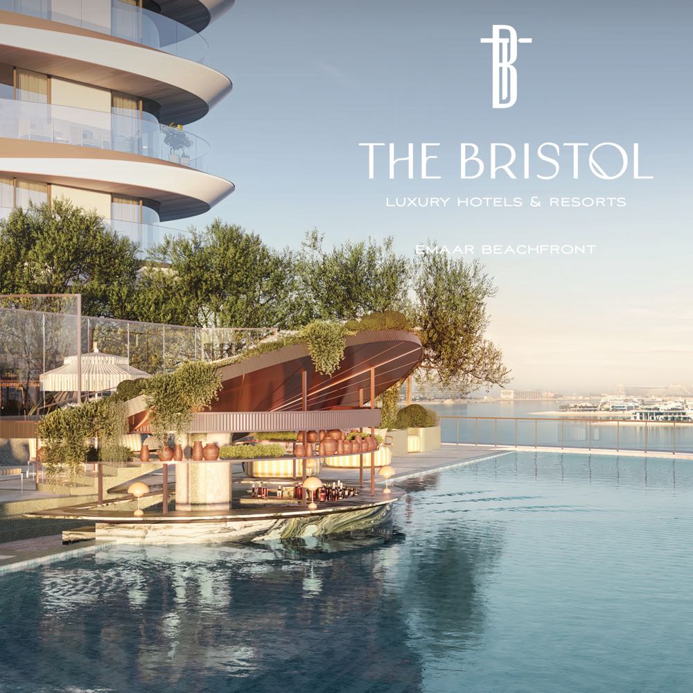 The Bristol infinity pool and bar over the sea