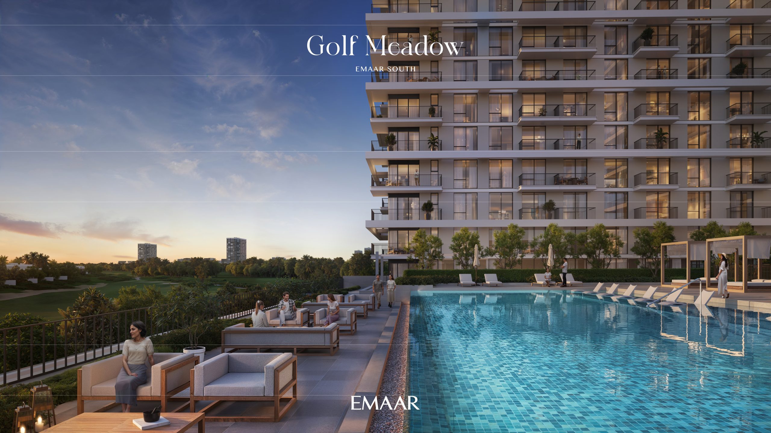 Golf Meadow community render