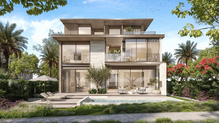 Garden villa with private pool and terrace