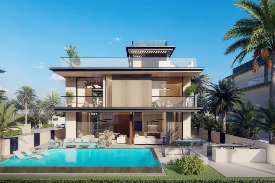 Garden villa with private pool and terrace