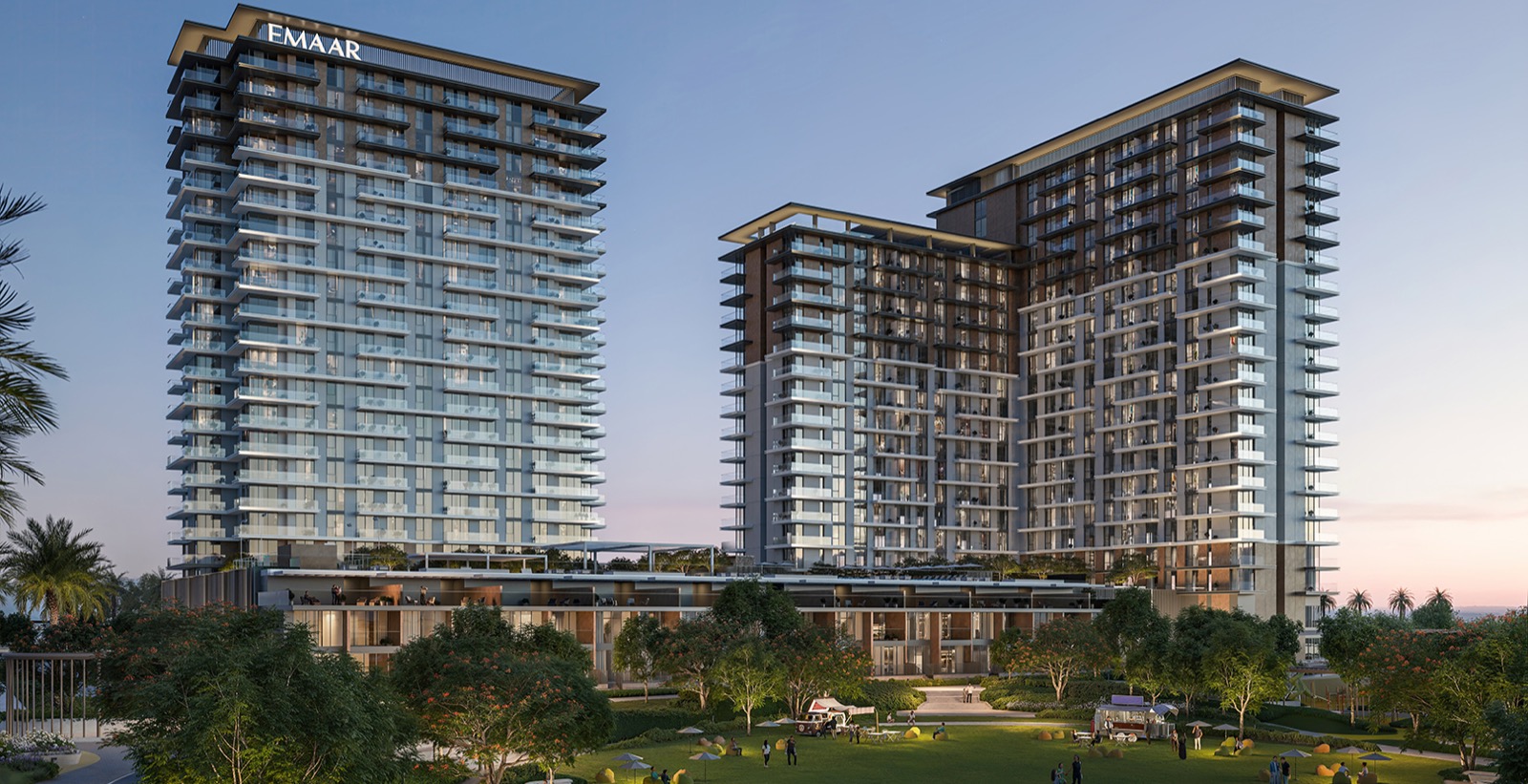Parkwood at Dubai Hills Estate by Emaar Properties — developer render