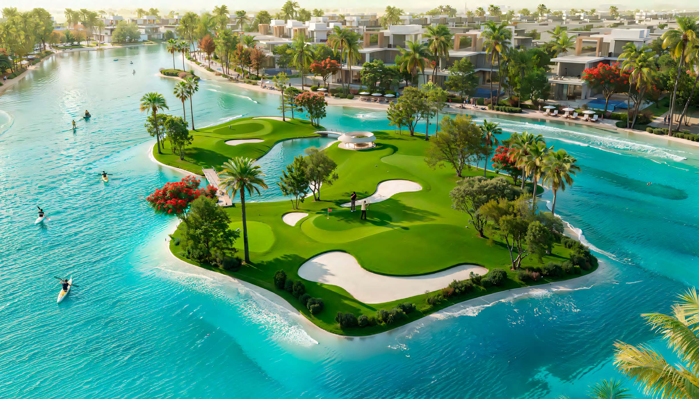 Luxury Homes for Sale on Damac Island Dubai