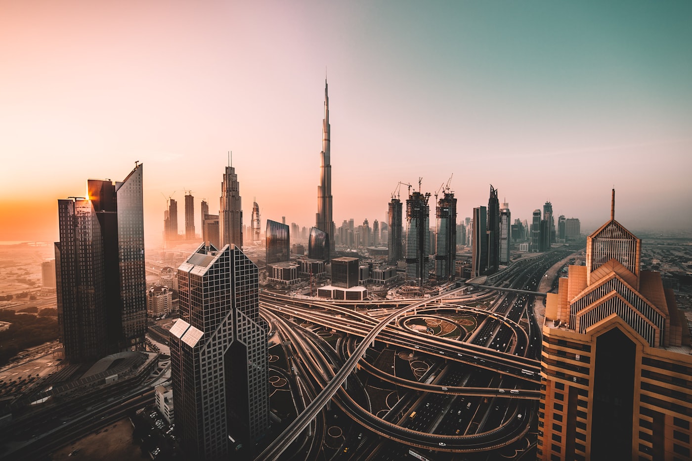 Dubai skyline with Burj Khalifa - 5-year multiple entry tourist visa 2026