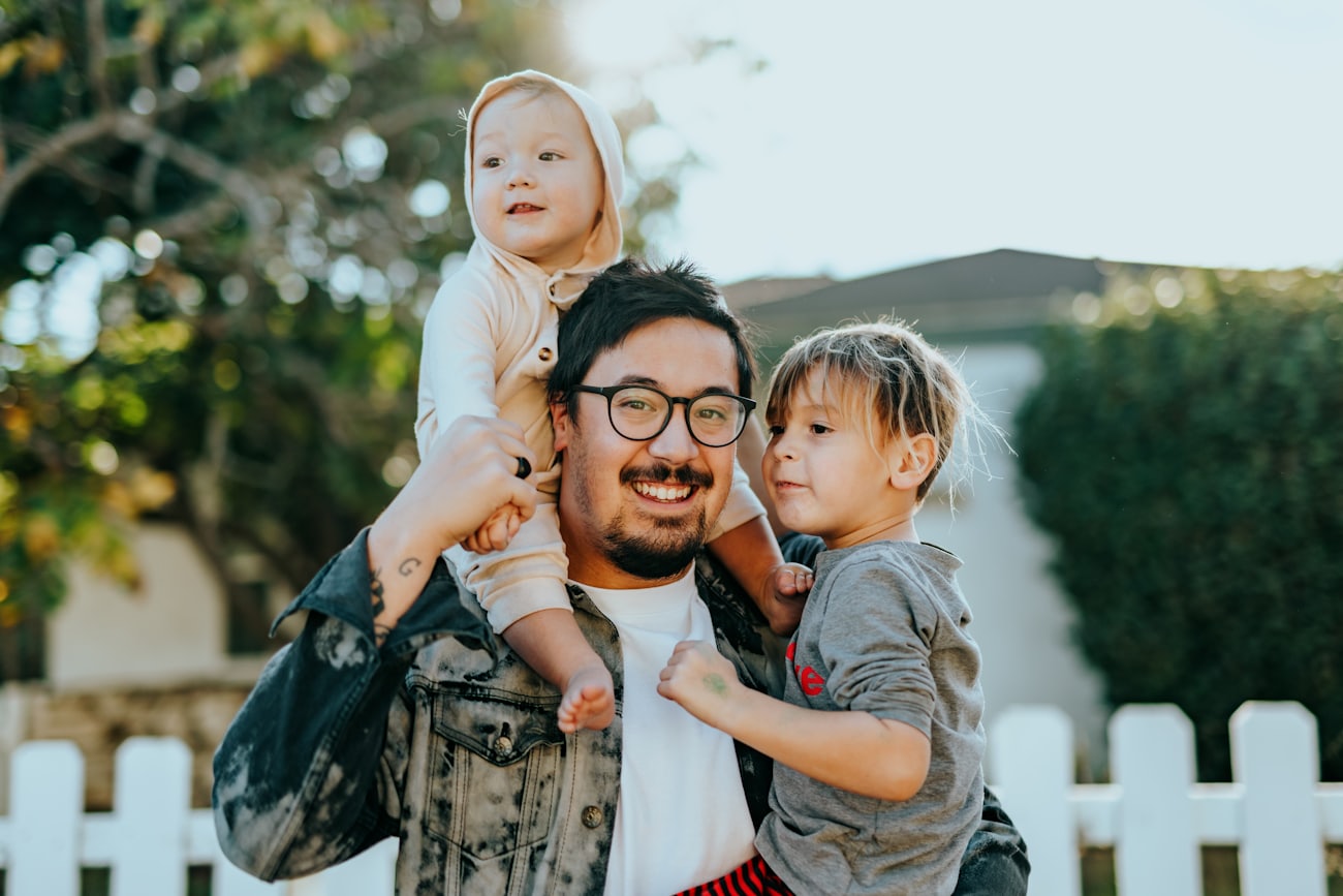 Happy family - UAE Golden Visa includes spouse and children