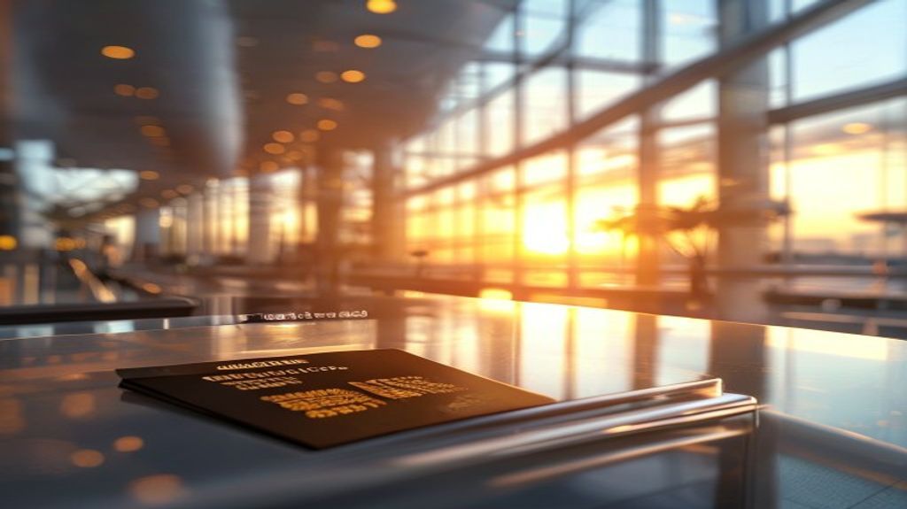 UAE visa overstay fine 2026 - traveller with passport at Dubai airport immigration as AED 50 per day fines resume after the 9 July grace period