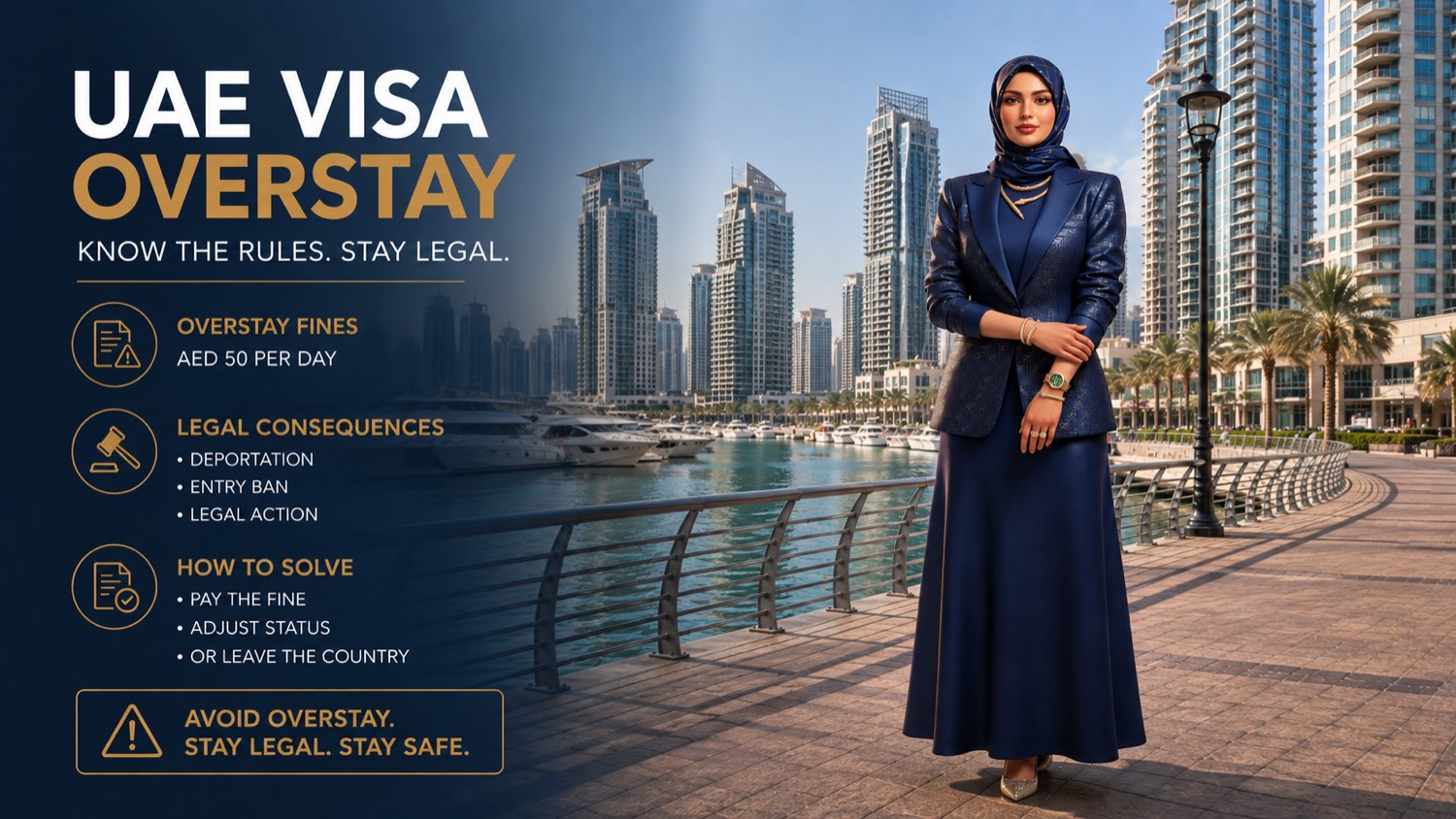 UAE Visa Overstay Fines 2026: Grace Period Over, AED 50 Per Day Rules