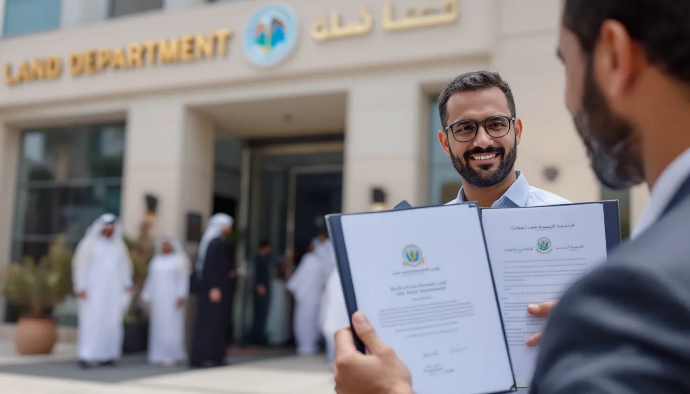 Properties Department Transferring property ownership at the Dubai Land Department