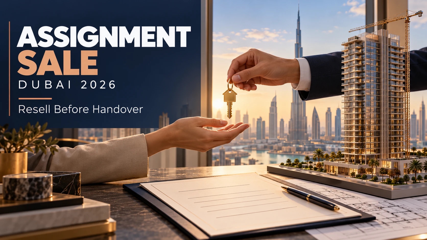 Assignment Sale in Dubai 2026: How to Resell Off Plan Property Before Handover