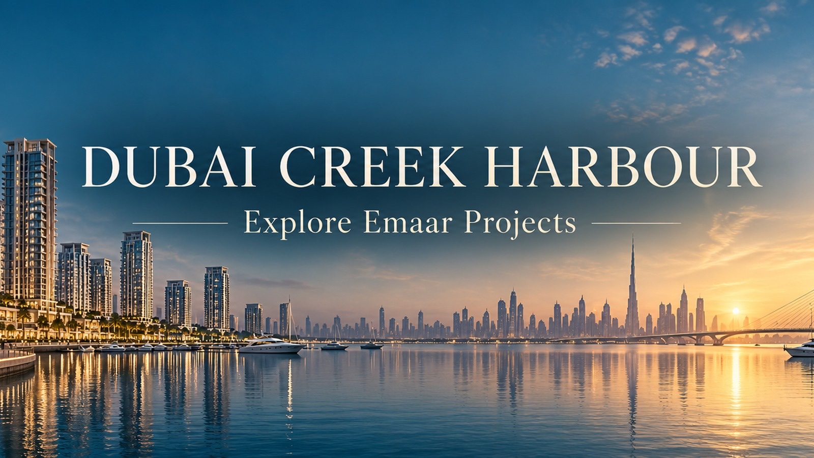 Invest in Emaar's Dubai Creek Harbour Projects