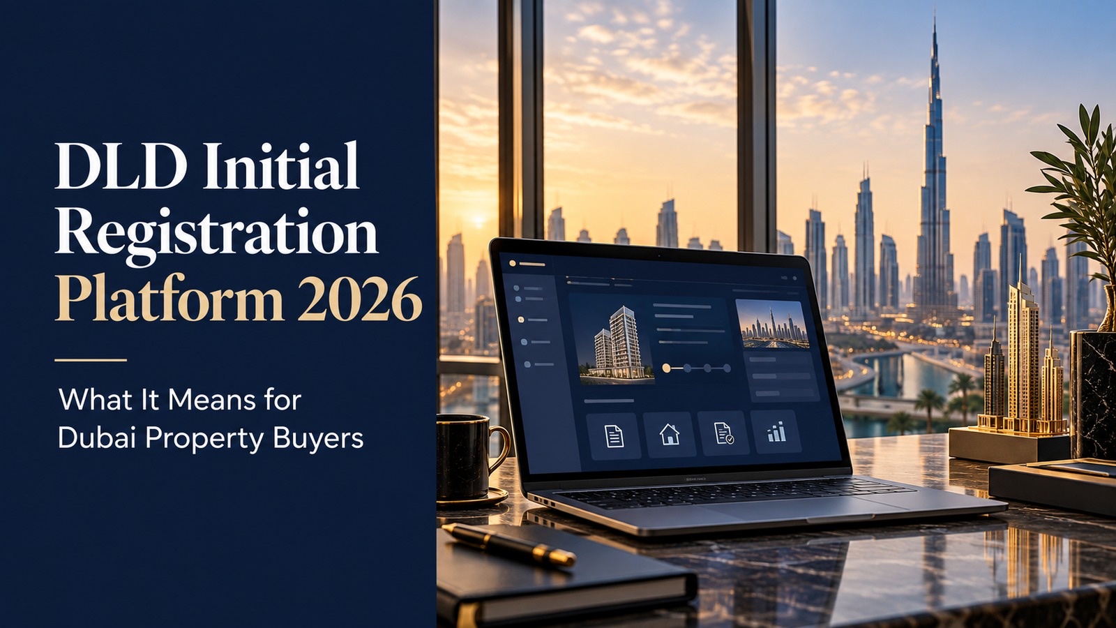 DLD Initial Registration Platform 2026: What It Means for Dubai Property Buyers