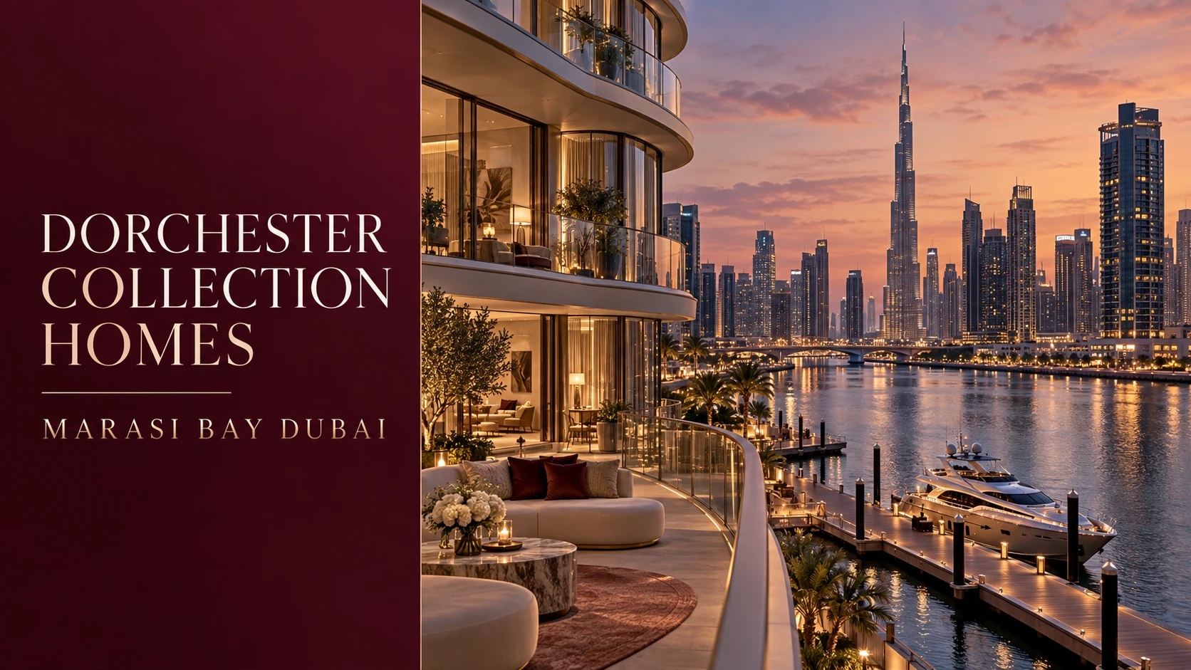 Dorchester Collection Homes | Marasi Bay Dubai