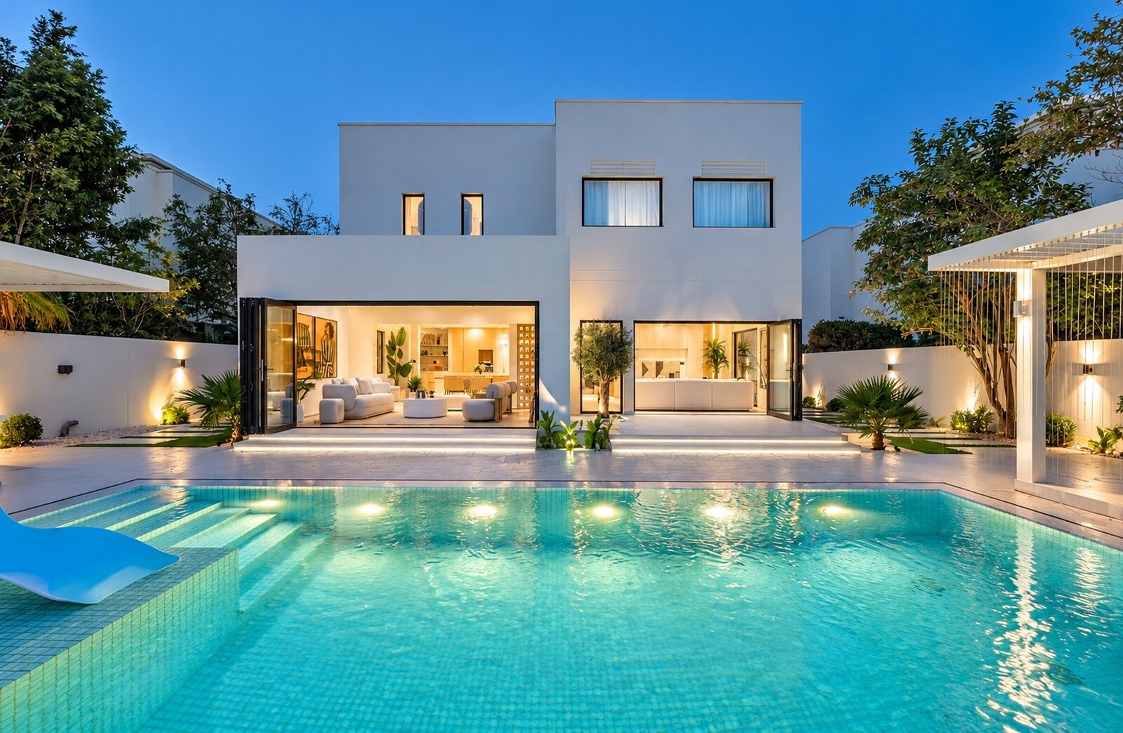 Fully Upgraded 4 Bedroom Type 3 Extended Villa for Sale in The Meadows 9 Dubai - Private Pool, Landscaped Garden and Pergolas
