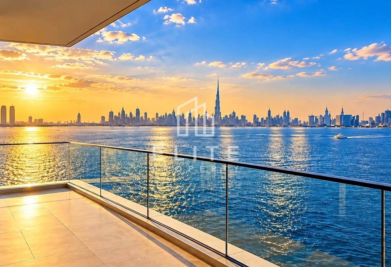 4 Bedroom Duplex Penthouse for Sale in The Cove II Dubai Creek Harbour - Waterfront, Full Skyline View, Large Terrace, Ready