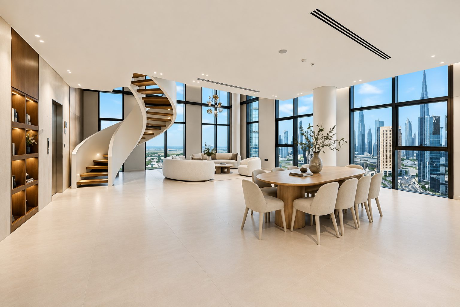 4 Bedroom Penthouse — Central Park Residence Tower — photo 4