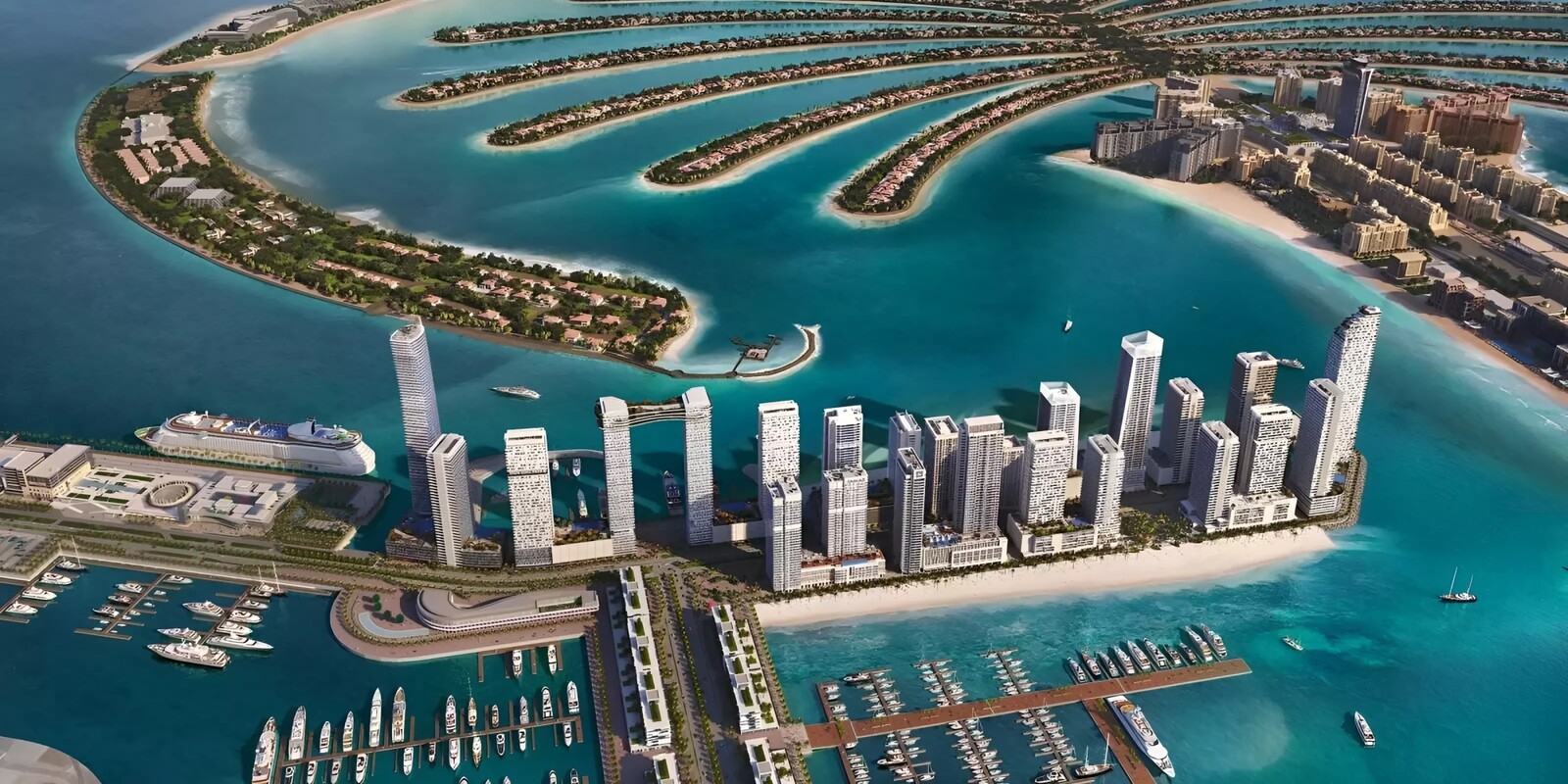 4 Bedroom Penthouse — Address Residences The Bay, Dubai Harbour - Dubai — photo 1