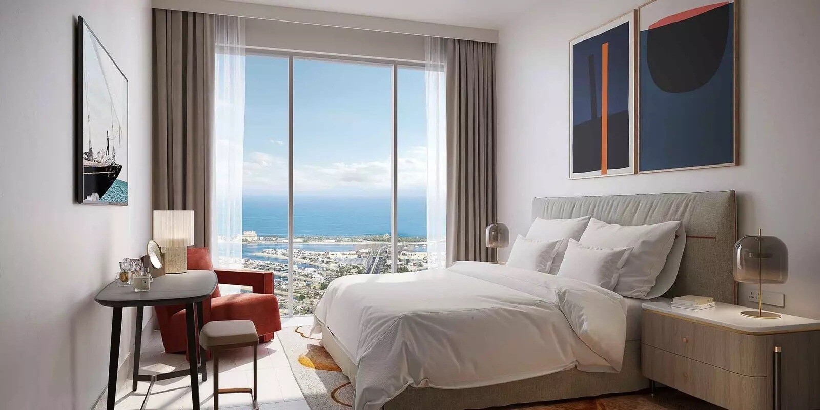 4 Bedroom Penthouse — Address Residences The Bay, Dubai Harbour - Dubai — photo 4